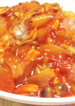 きのこたっぷり！鶏肉のトマト煮-レシピのメイン写真