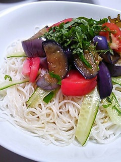 さっぱり♡夏野菜そうめん-レシピのメイン写真