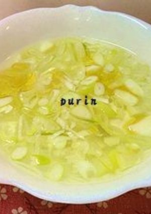 豆腐とネギの塩レモンスープ～中華風～-レシピのメイン写真