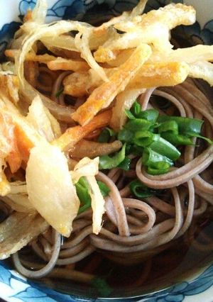 簡単 出し汁から作るそば（温そば）-レシピのメイン写真
