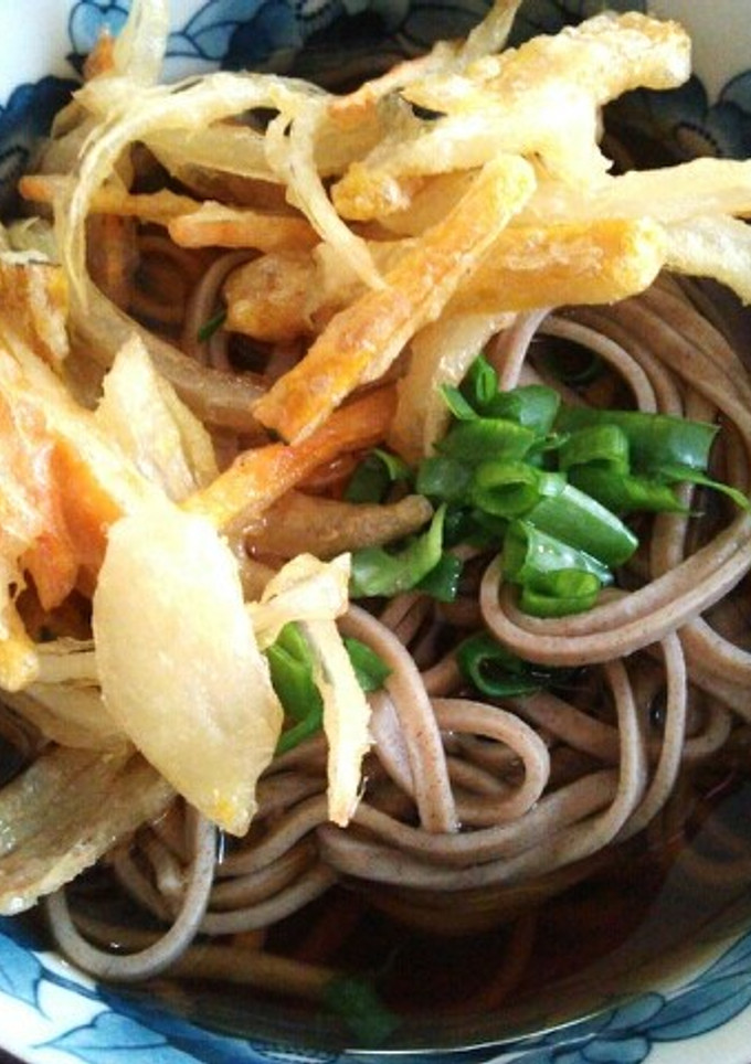 簡単 出し汁から作るそば（温そば）-レシピのメイン写真