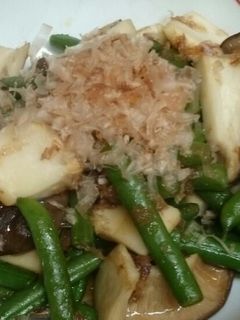 お弁当に~簡単エリンギといんげんの炒め煮-レシピのメイン写真