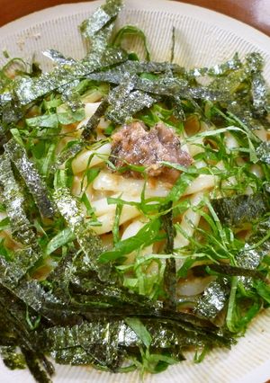 ゴマと納豆で☆さっぱり冷やしうどん-レシピのメイン写真