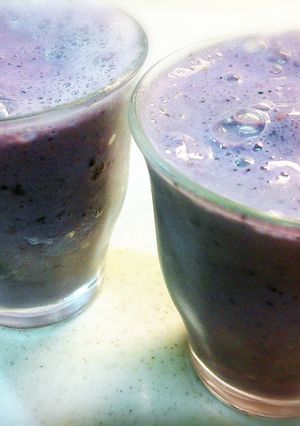 バーミックスで豆乳とベリーのスムージー-レシピのメイン写真