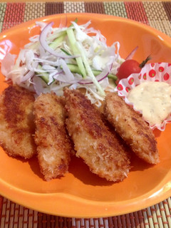 魚嫌いさんにも⁉︎まぐろのパン粉焼き☆-レシピのメイン写真