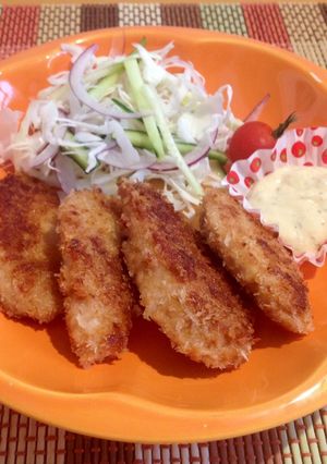 魚嫌いさんにも⁉︎まぐろのパン粉焼き☆-レシピのメイン写真