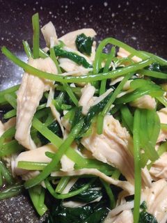 低カロリー♪ササミと三つ葉のわさび和え-レシピのメイン写真