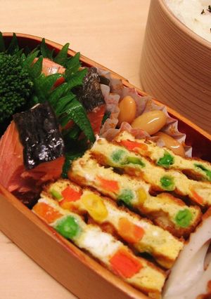 お弁当★ミックスベジタブル卵焼き-レシピのメイン写真