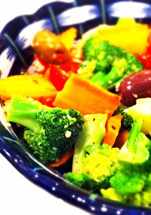 即席塩レモンでカラフル野菜マリネサラダ-レシピのメイン写真
