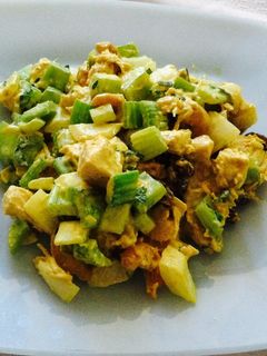 カレーチキンサラダ-レシピのメイン写真