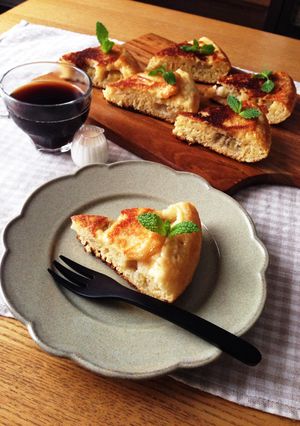 フライパンで♪HMで作るバナナケーキ-レシピのメイン写真