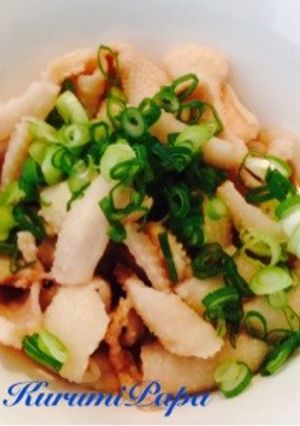 鶏皮ポン酢-レシピのメイン写真