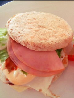 カフェ風イングリッシュマフィン-レシピのメイン写真