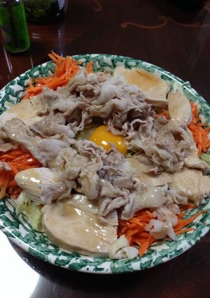 肉いっぱいあっさりサラダ-レシピのメイン写真