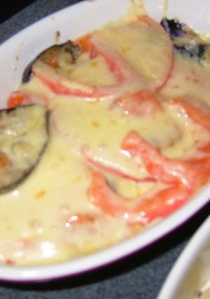 手抜きでもおいしいなすトマトチーズ焼き-レシピのメイン写真