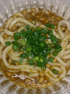 岩のり納豆のピリ辛冷やしうどん-レシピのメイン写真