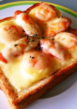まるでチーズフォンデュな贅沢トースト-レシピのメイン写真