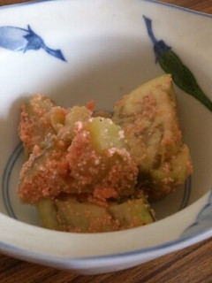 茄子の明太子バター炒め-レシピのメイン写真