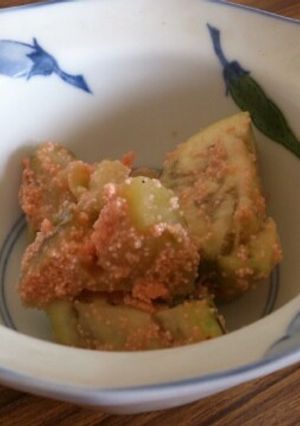 茄子の明太子バター炒め-レシピのメイン写真