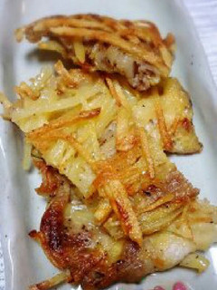 カリカリ!!豚肉のポテト衣焼き-レシピのメイン写真
