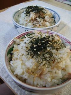 なめたけとツナの炊き込みご飯-レシピのメイン写真