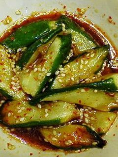 即席オイキムチ(きゅうりの韓国風酢の物)-レシピのメイン写真