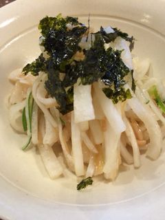 大根とナメタケの梅肉和え-レシピのメイン写真