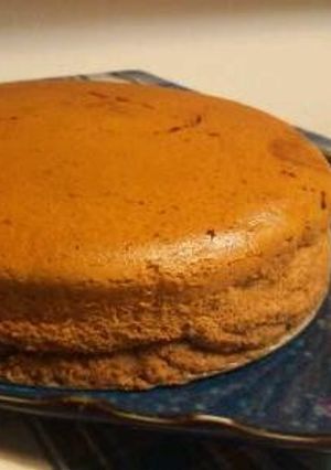 チョコチーズスフレケーキ-レシピのメイン写真