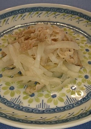 余った大根で塩豚炒め-レシピのメイン写真