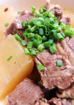 牛バラと大根の煮込み-レシピのメイン写真