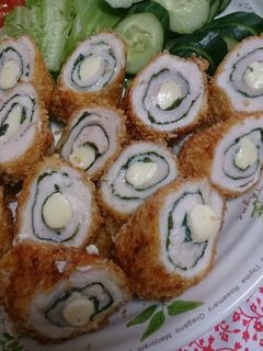 ささみの青じそチーズ巻きフライ-レシピのメイン写真