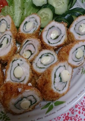 ささみの青じそチーズ巻きフライ-レシピのメイン写真