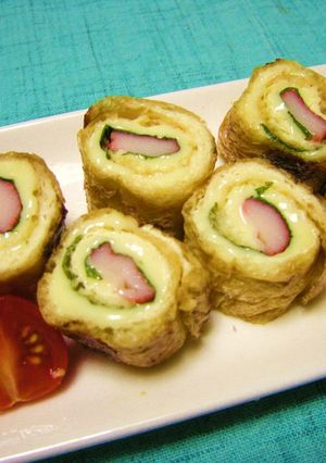 今日のおつまみ㉚❤油揚げロール❤-レシピのメイン写真