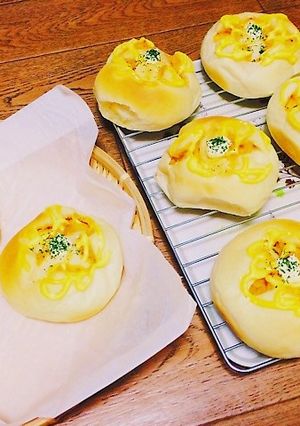 ガーリックマヨツナポテトパン-レシピのメイン写真