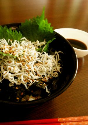 早うま!!朝食＊ランチに簡単しらす丼☻-レシピのメイン写真