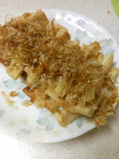 トースターでさくさく油揚げ 簡単おつまみ-レシピのメイン写真