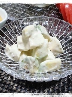 蒸し鶏とアボカドのヨーグルトサラダ-レシピのメイン写真