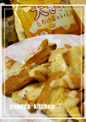 チーズフレンチトースト♬♪-レシピのメイン写真