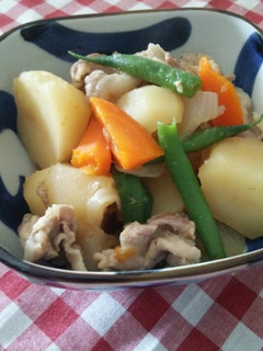 じゃがいも!肉じゃが♪圧力鍋-レシピのメイン写真