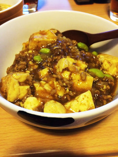 枝豆と豆腐のカレー丼-レシピのメイン写真