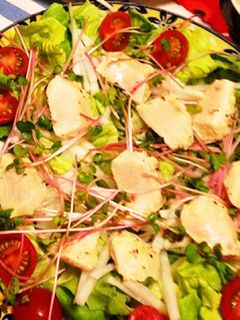 絶品♫鶏胸肉のコンフィサラダ-レシピのメイン写真