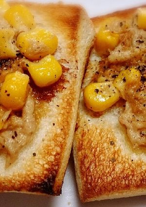 朝食にも！ランチにも！ツナとコーンのぱん-レシピのメイン写真