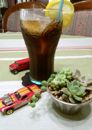 ジンジャーシロップでジンジャーコーク-レシピのメイン写真