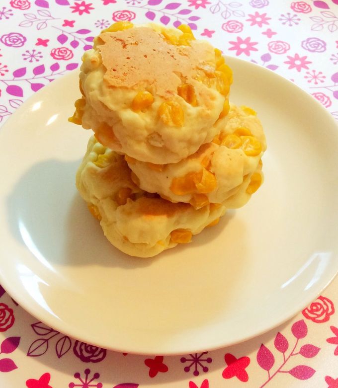 ホットケーキミックスで簡単コーンパン-レシピのメイン写真