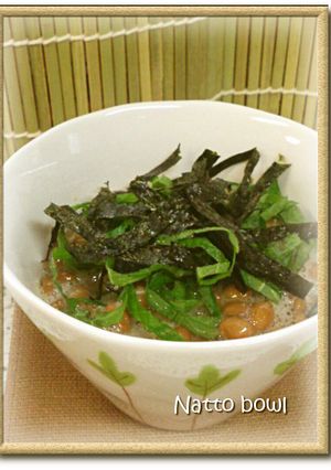 納豆丼-レシピのメイン写真