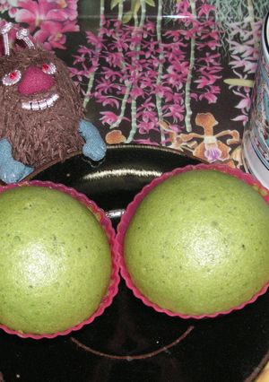小松菜の米粉蒸しパン-レシピのメイン写真