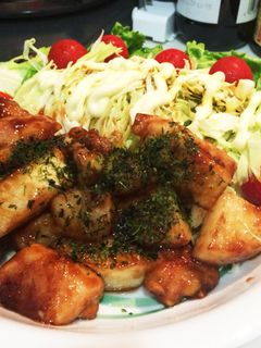 ★簡単★鶏肉のガーリックポン酢炒め-レシピのメイン写真