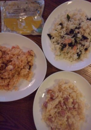 一人米！でキムチタコ飯、アウトドア飯♪-レシピのメイン写真