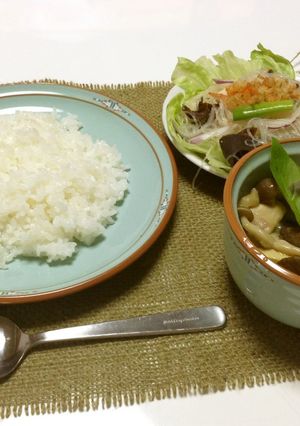 グリーンカレー&グリーンカレー素麺-レシピのメイン写真
