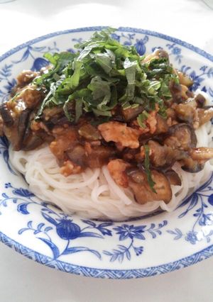 なすのジャージャーうどん-レシピのメイン写真